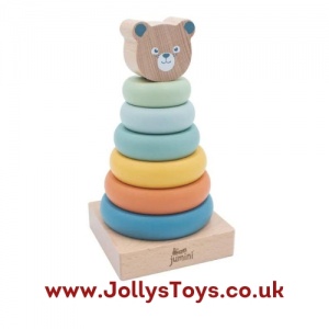 Wooden Stacking Bear